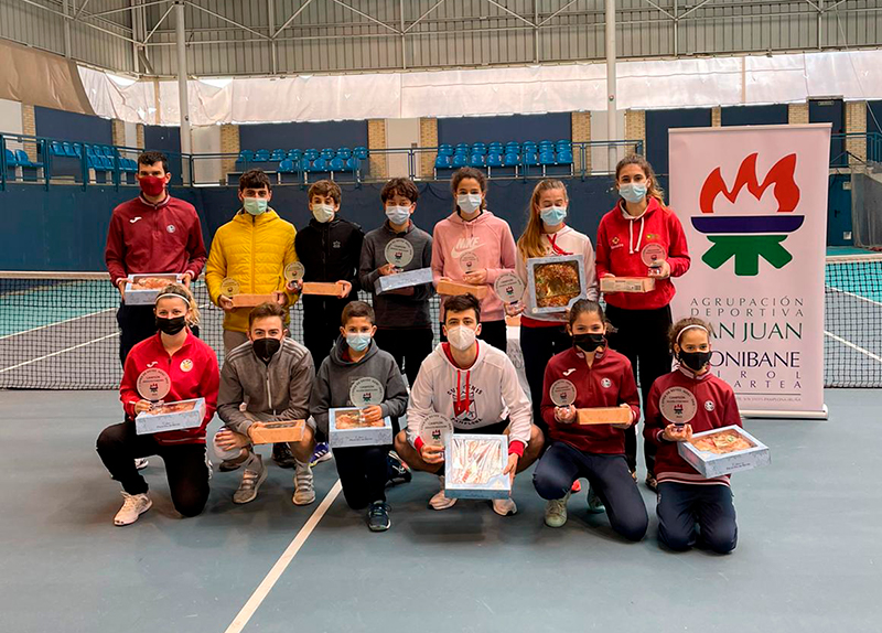 Casi un centenar de tenistas en el II Open de Reyes de la Agrupaci&oacute;n Deportiva San Juan - Donibane Kirol Elkartea